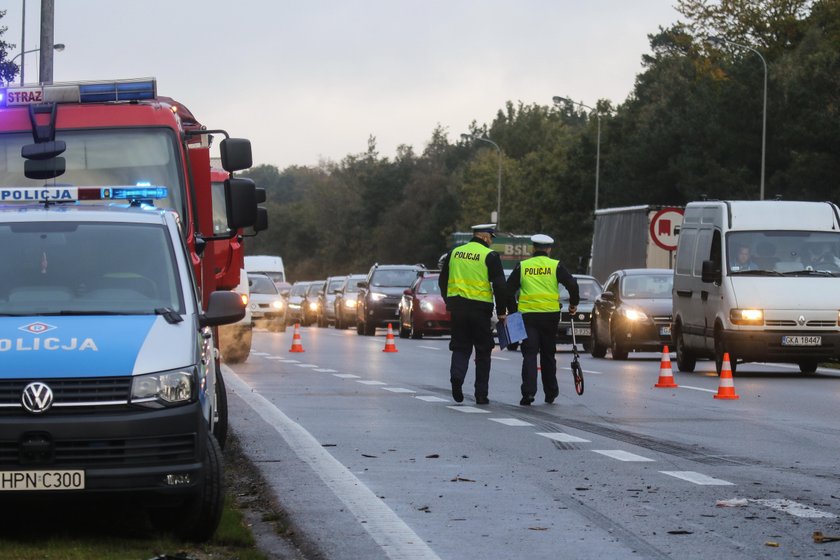 Karambol na obwodnicy Trójmiasta. Zderzyło się 7 pojazdów