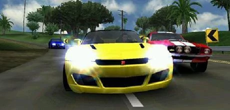 Screen z gry "Test Drive Unlimited" (wersja na PSP)