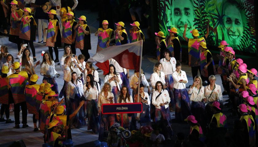 Rio 2016: Zaskakujący strój Polek podczas ceremonii otwarcia igrzysk