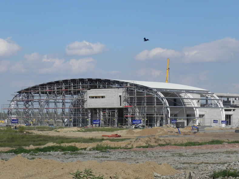 Port lotniczy Modlin – zdjęcia z budowy (3) fot. materiały prasowe
