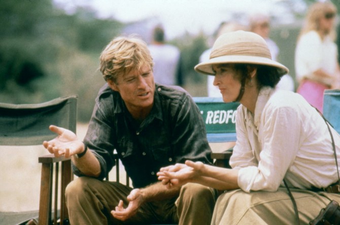 Meril Strip i Robert Redford