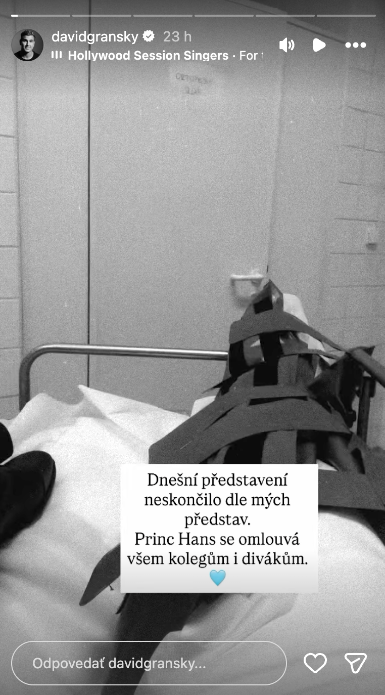 Herec a moderátor David Gránský.