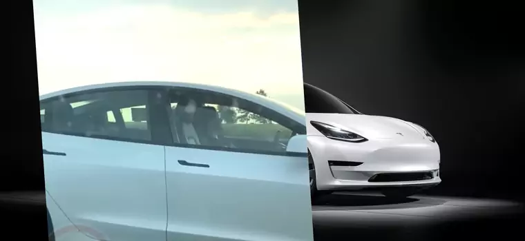 Tesla nie chciała zjechać na prawy pas. To, co robił kierowca, szokuje [WIDEO]