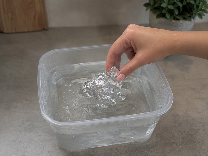 Žene potapaju aluminijumsku foliju u kipuću vodu i imaju odličan razlog za to
