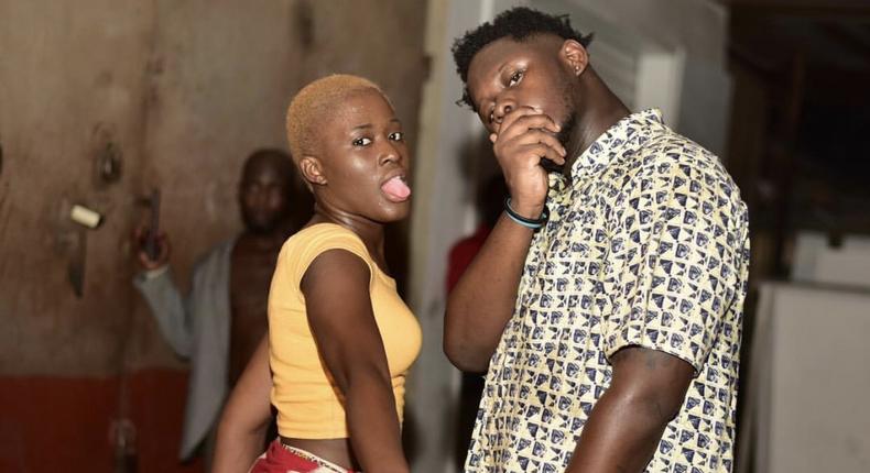 Fella Makafui and Medikal