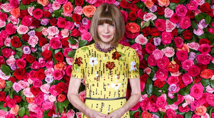 Az egyik leghíresebb bobos: Anna Wintour, a Vogue főnöke évtizedek óta viseli. Ő és a bob nagyobbak, mint bármelyik divatmárka. Fotó: Getty Images