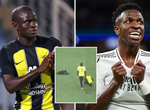See humility — Fans compare N’Golo Kante to Vinicius Jr. after Al-Ittihad star stopped to clean up pitch in middle of a match