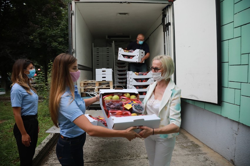 Uručenje donacije u Šapcu