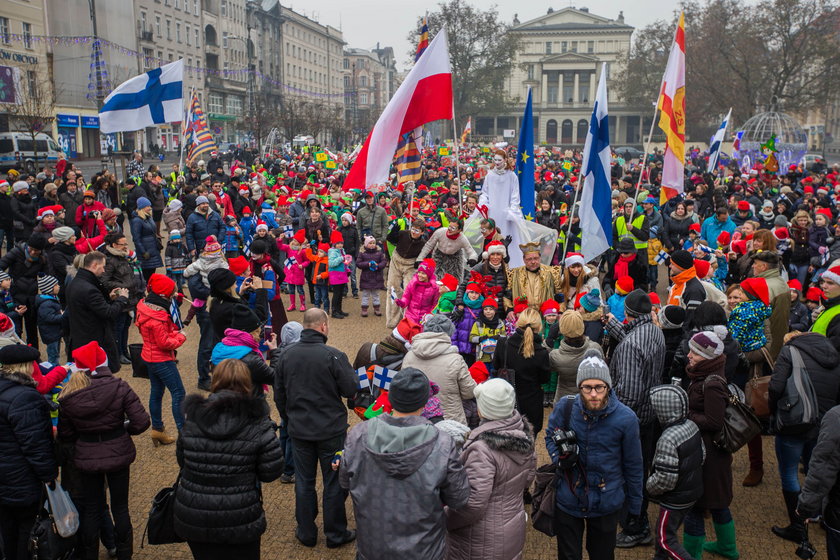 Marsz elfów w Poznaniu