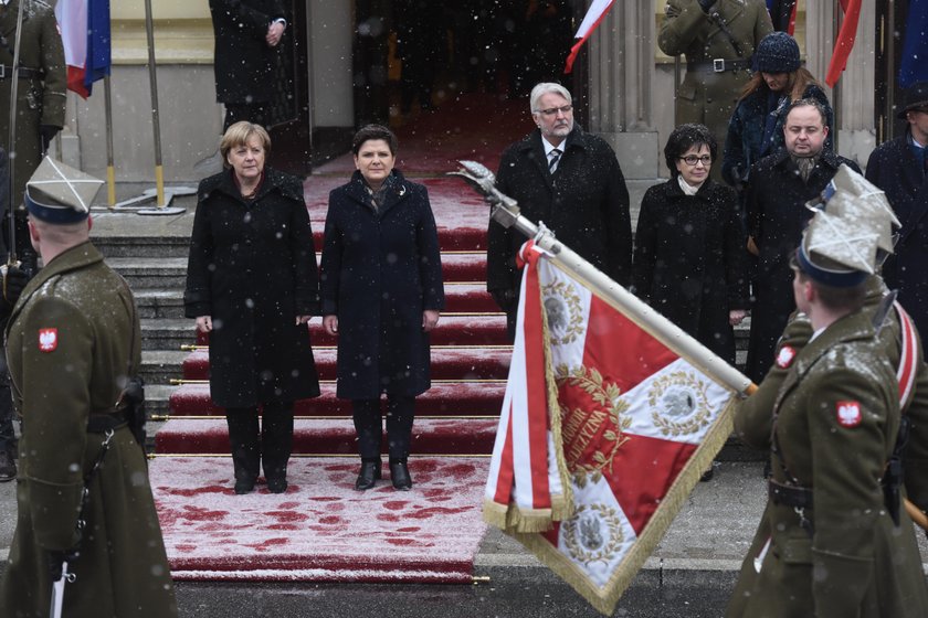 Angela Merkel z wizytą w Polsce