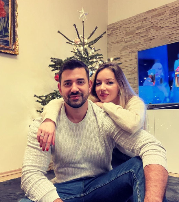 Erik Ňarjaš s manželkou.