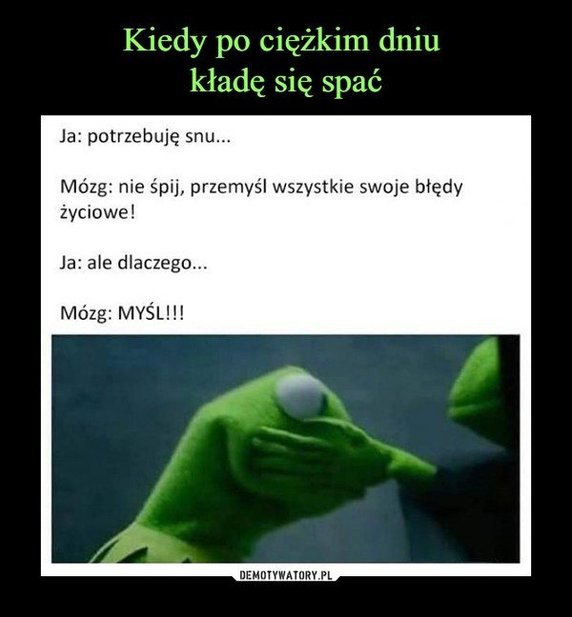 Światowy Dzień Snu. Te memy to samo życie