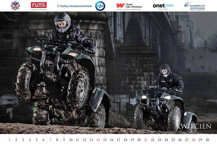 Kalendarz polskiej policji na 2013 rok