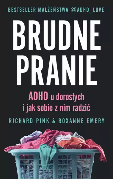 Okładka książki &quot;Brudne Pranie&quot;.