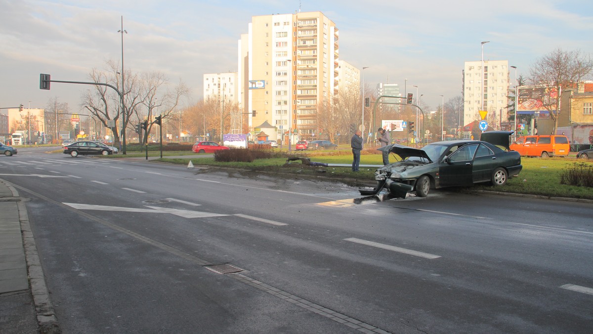 Wypadek na Rondzie Młyńskim