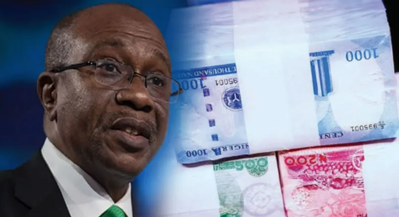  Supreme Court recently suspended Godwin Emefiele's deadline on naira notes swap. (Channels TV)