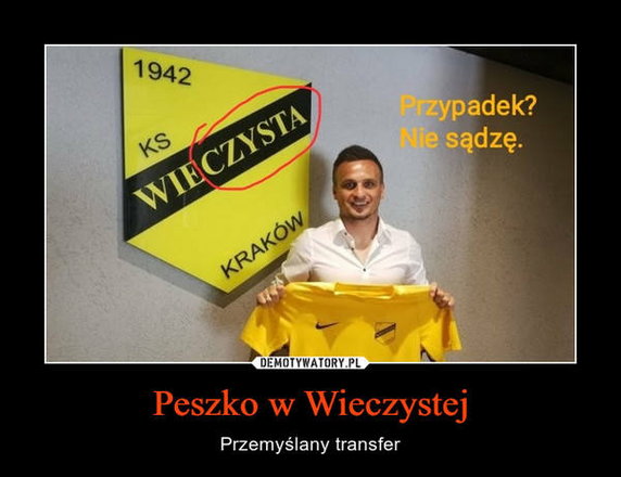 Sławomir Peszko bohaterem memów