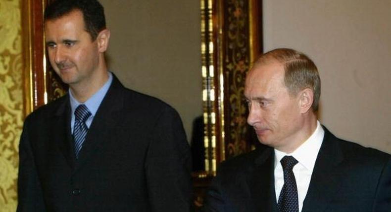 Syrian president thanks Putin for Russia's support-Kremlin