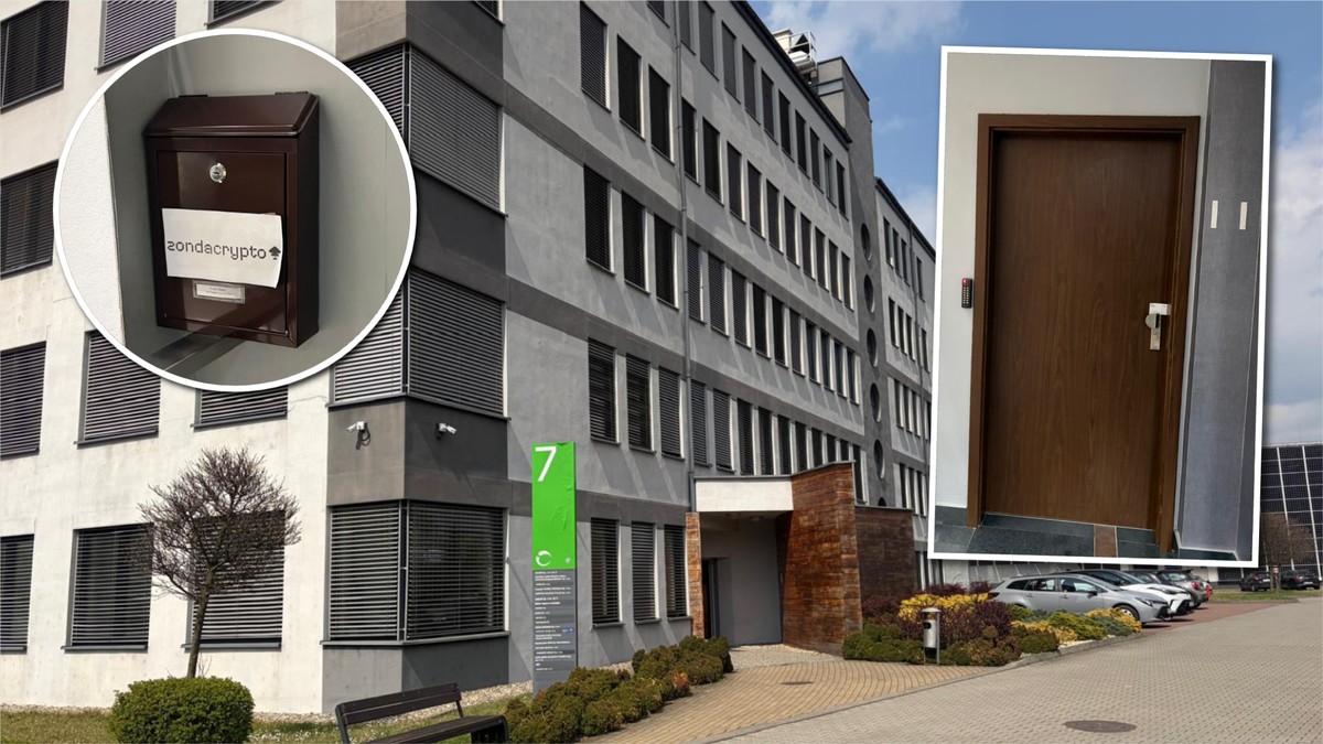 Byliśmy w Zondacrypto. W biurze rzekomego giganta nie było żywej duszy. Klientów wita blaszana skrzynka na listy