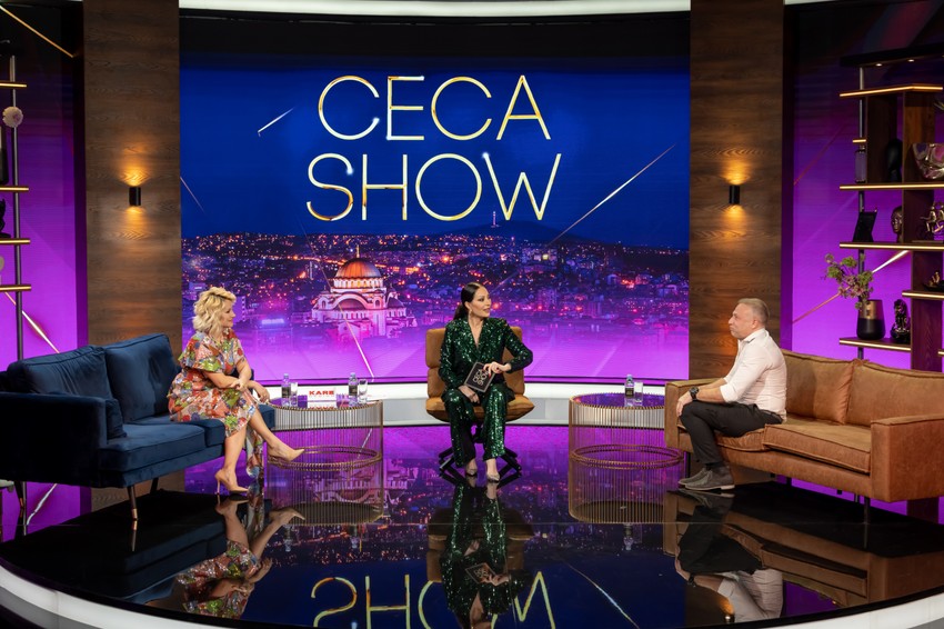 "Ceca show", gosti Goca Tržan i Milan Kalinić