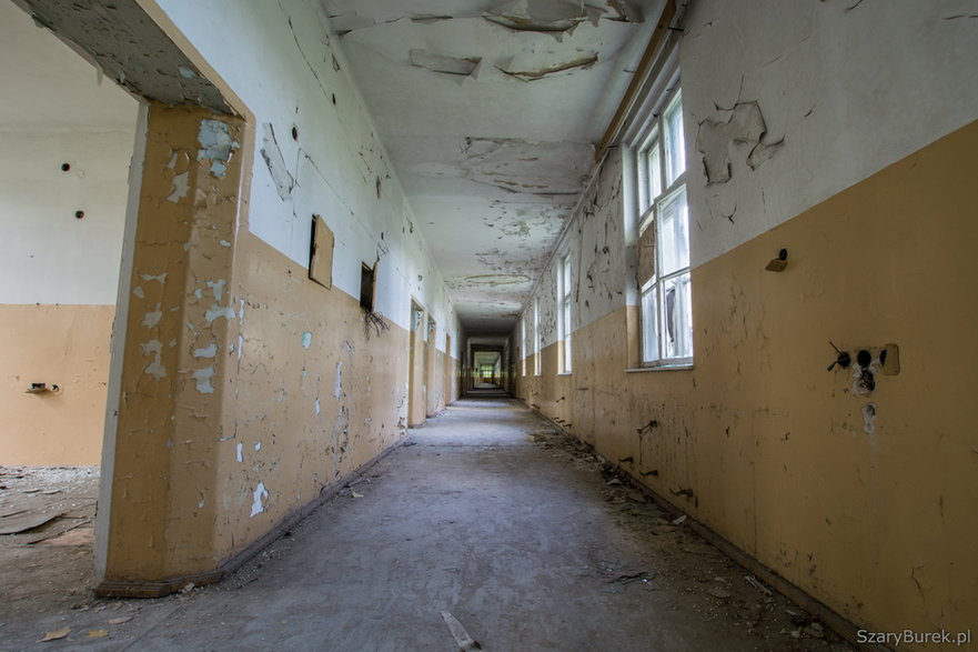Opuszczony szpital w Legnicy