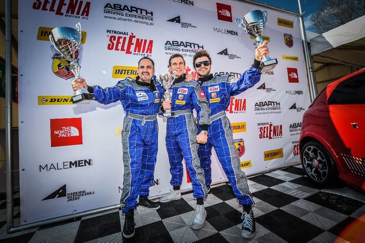 Przymiarka do pucharów przed ABARTH CHALLENGE: Agustin Egurrola, Tomasz Barański i Łukasz Zagrobelny