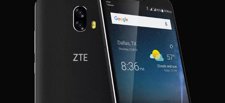 ZTE Blade V8 Pro - smartfon z podwójnym aparatem w przystępnej cenie (CES 2017)