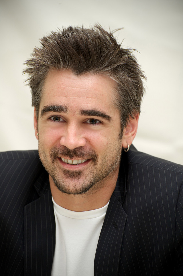 Colin Farrell na konferencji  prasowej filmu "Ondine" w Beverly Hills