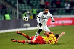 Eduardo da Silva nie strzela goli dla Legii, ale w Chorwacji wciąż jest najskuteczniejszy