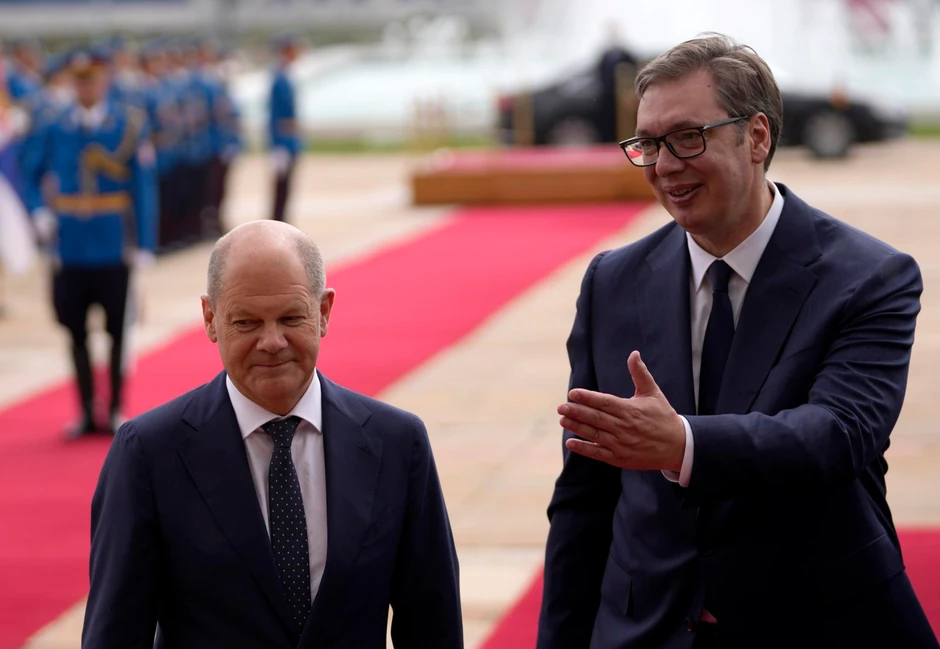 Olaf Šolc i Aleksandar Vučić