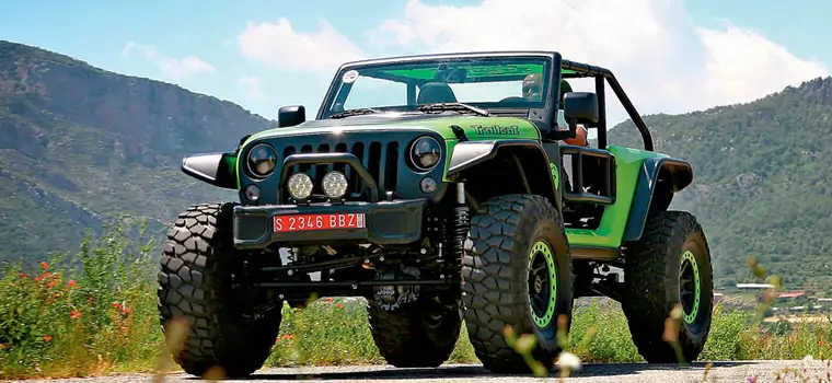 Jeep Wrangler Trailcat - driftowóz z napędem 4x4