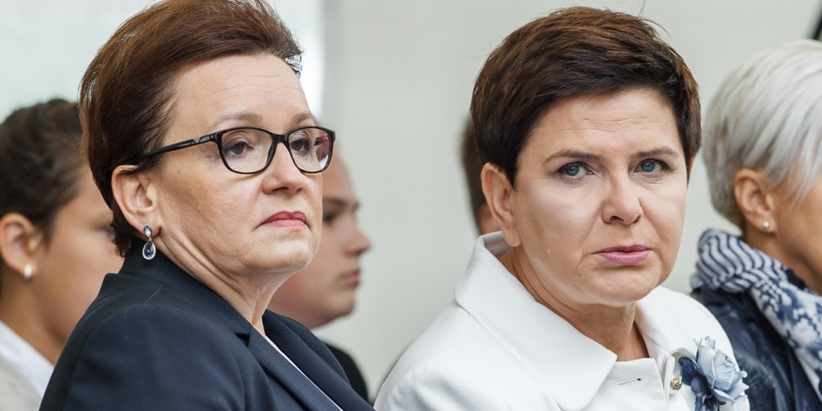 Beata Szydło i Anna Zalewska