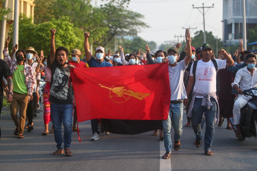 Protesti u Mjanamaru