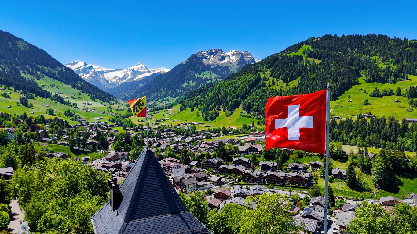 Švajčiarsko by v prípade svetovej vojny patrilo medzi najbezpečnejšie krajiny na svete. 