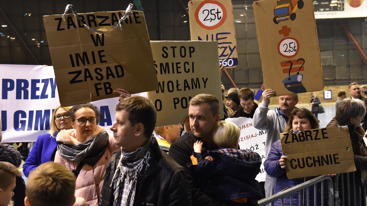 ZABRZE ANDRZEJ DUDA MIESZKAŃCY SPOTKANIE (uczestnicy spotkania)