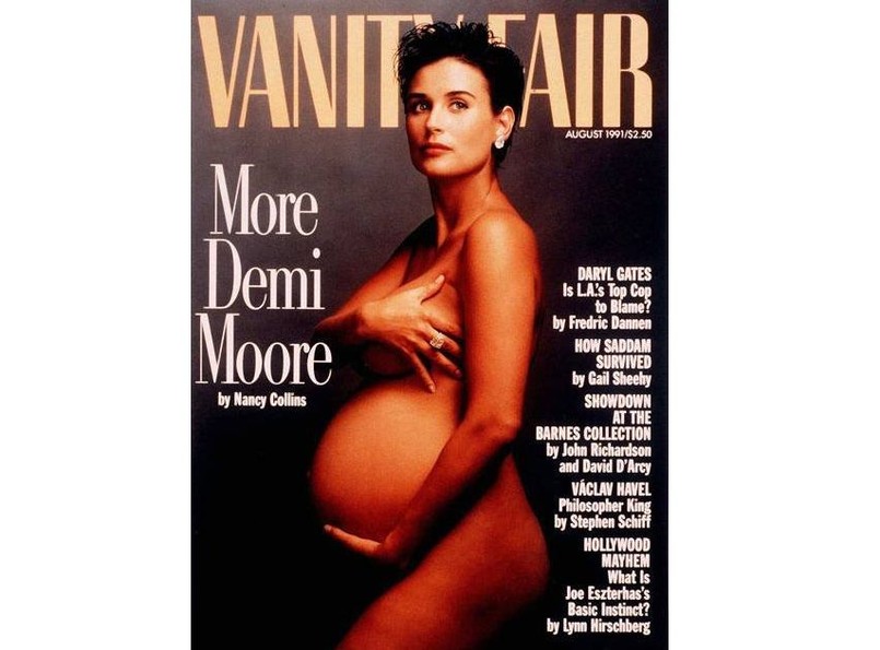 Demi Moore na okładce Vanity Fair