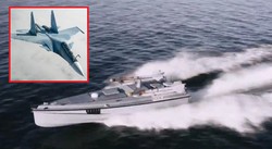 Historyczne trafienia Ukrainy! Drony morskie zestrzeliły dwa rosyjskie myśliwce Su-30