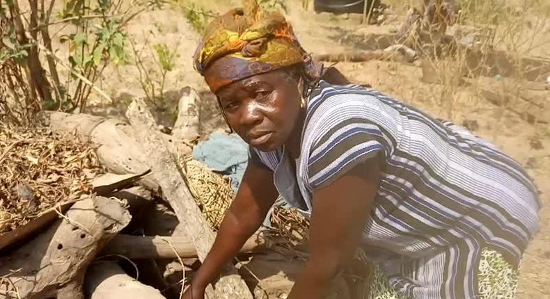 V/R: Poor widow hides her life savings under firewood, loses it to termites