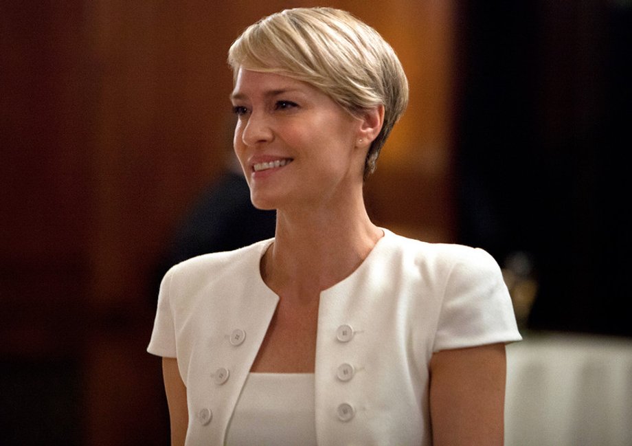 Fryzura Claire Underwood