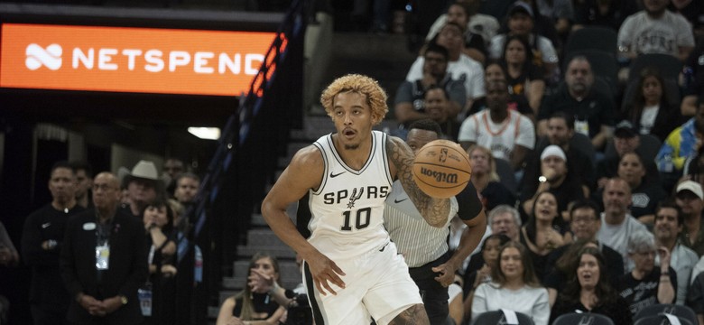 Jeremy Sochan po 12. minutach zszedł z parkietu. Pech jedynego Polaka w NBA