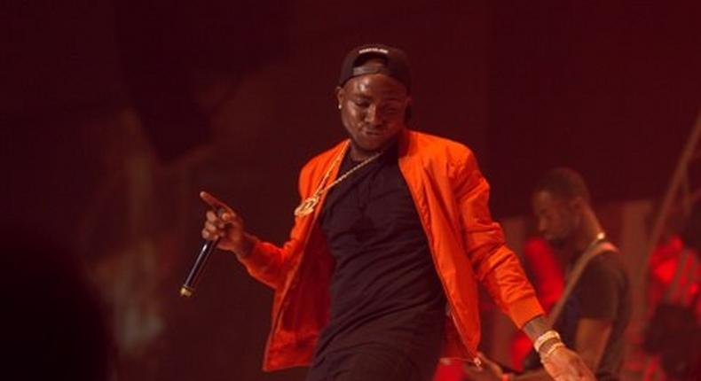 Davido at 3 Thrones Concert