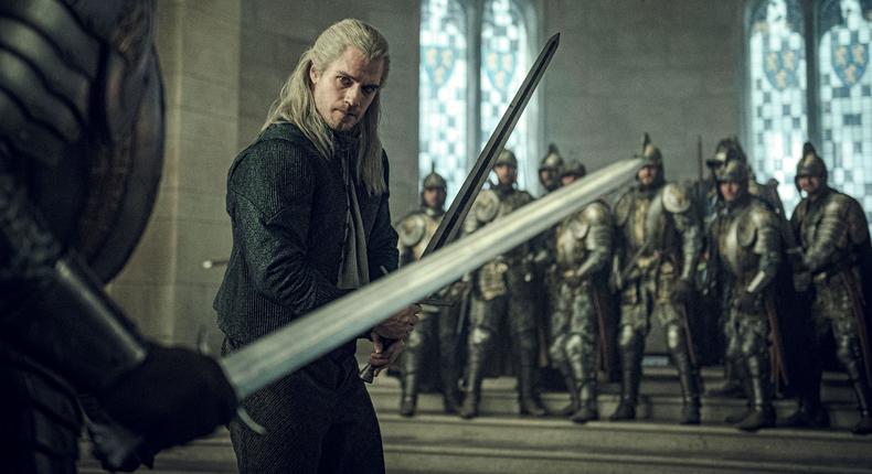 Henry Cavill's Super Strong 'Witcher' Workout