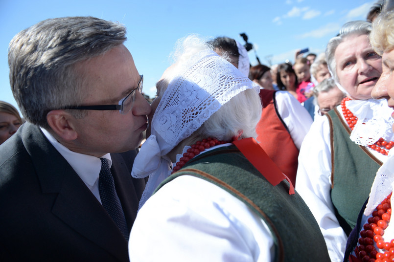 Prezydent podkreślił, że Węgrów, który wyjątkowo skutecznie sięga po pieniądze unijne jest dziś dobrym miejscem do pokazania, że nie tylko wielkie aglomeracje skorzystały na integracji.