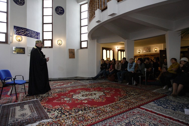 Imam meczetu w Gdańsku Hani Hraish