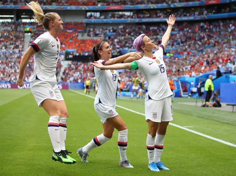 Megan Rapinoe we Francji / Richard Heathcote GettyImages 