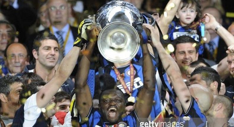 Muntari win Champions League