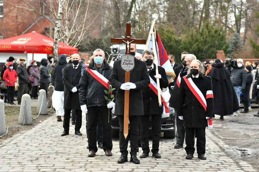 Pogrzeb o. Macieja Zięby