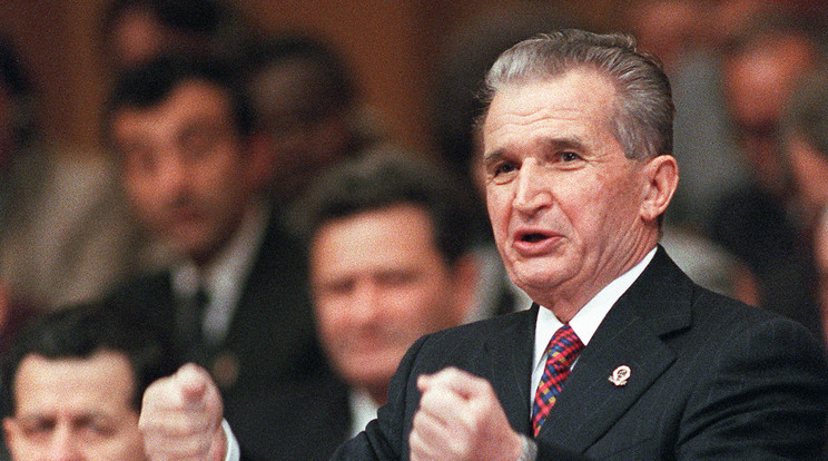 Nicolae Ceaușescu nem örült volna így ha tényleg lepuffantják /Fotó: AFP