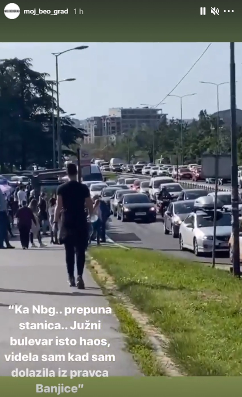 Ubedljivo najgore je na autoputu u pravcu ka Novom Beogradu