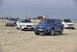 BMW X1 kontra Ford Kuga, Honda CR-V i VW Tiguan - dobry SUV z dobrym dieslem